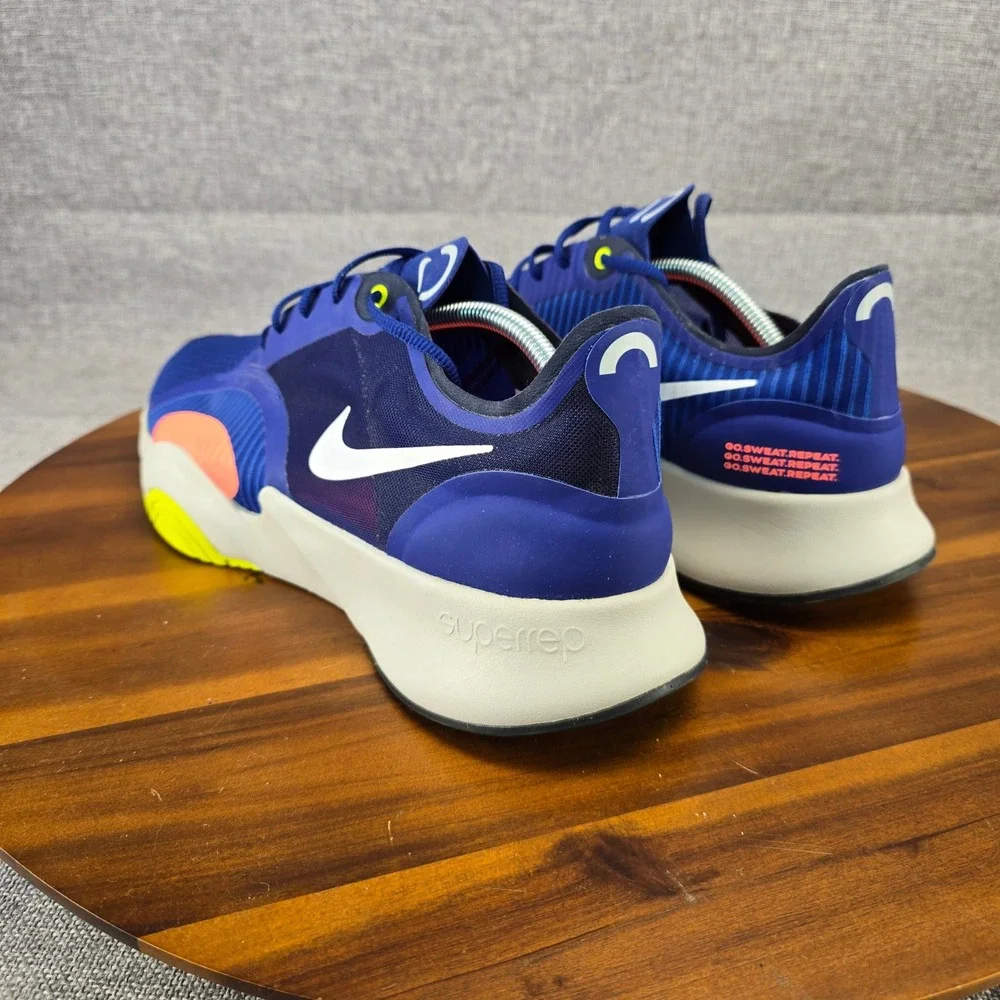 Nike SuperRep Go Mens Training Shoes Blue Crimson CJ0773-410 Size 13